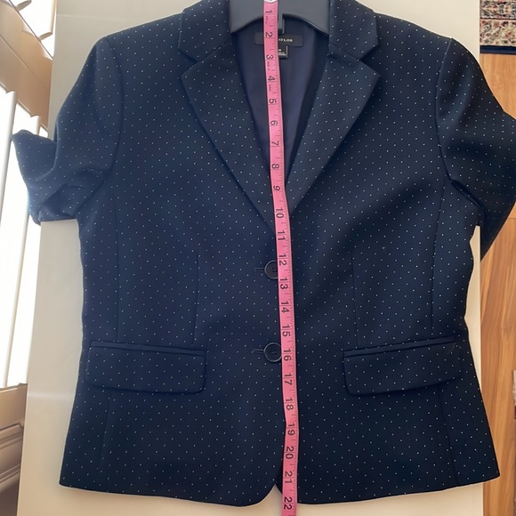 Ann Taylor - Polka Dot Navy Jacket - Picture 5 of 6